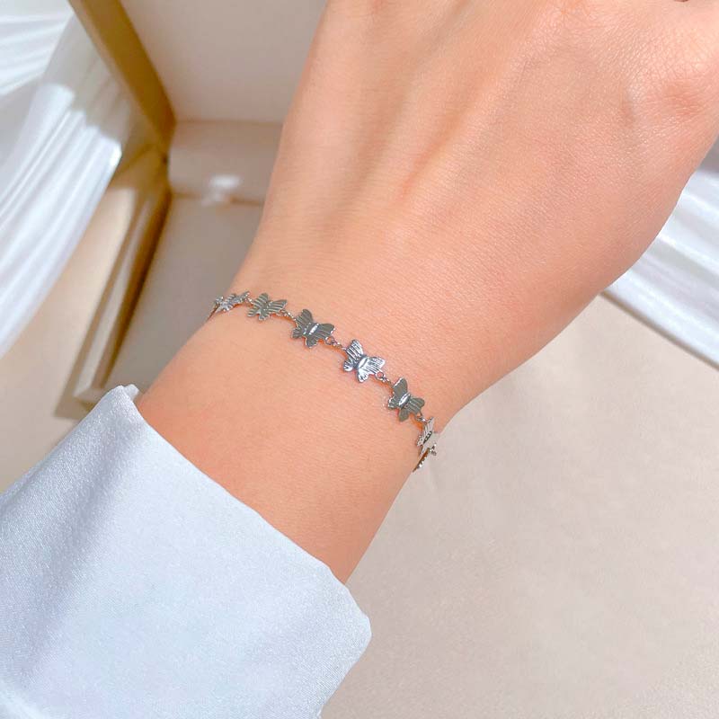 Pulsera Monarca - Plateada