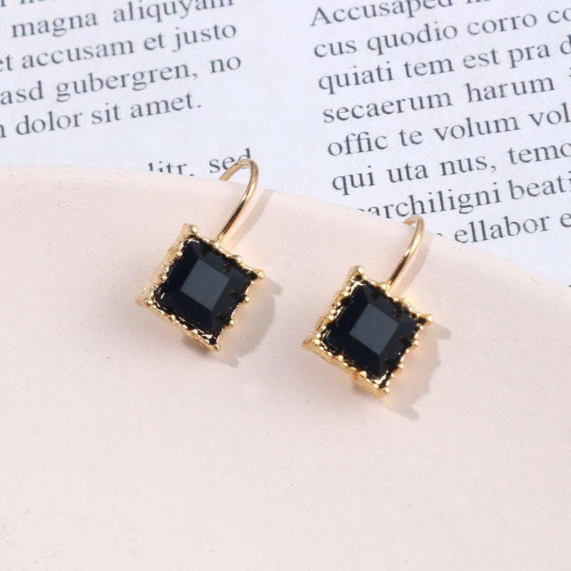 Pendientes Rafaela - Negro