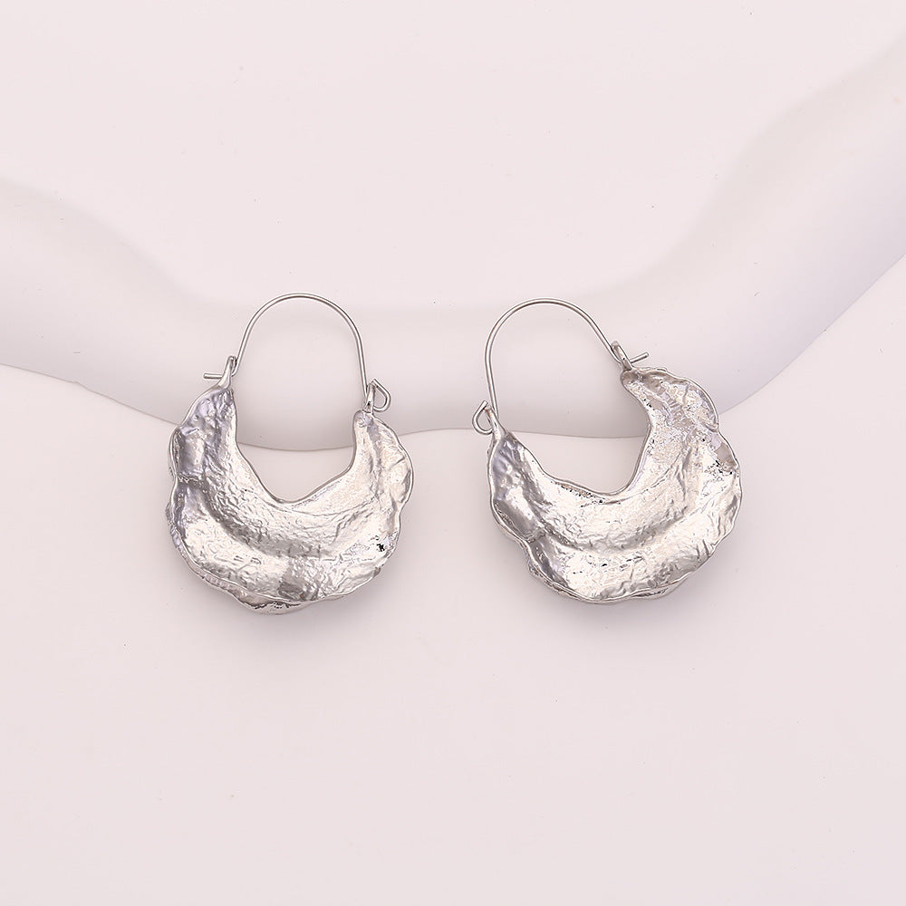 Pendientes Cleopatra - Plateados