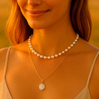 Collar Alejandra - Dorado